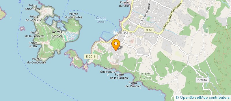 localisation de l'entreprise MADAME FRANCINE BIANCHERI à SIX-FOURS-LES-PLAGES