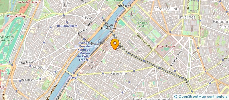 localisation de l'entreprise MADAME FRANCINE BONNIMOND  PARIS