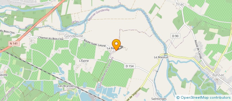 localisation de l'entreprise MADAME FRANCINE BOUCHERIT à MERIGNAC