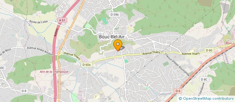 localisation de l'entreprise MADAME FRANCINE BOVIS à BOUC-BEL-AIR