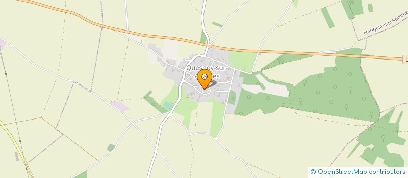 localisation de l'entreprise MADAME FRANCINE CAGNARD à QUESNOY-SUR-AIRAINES