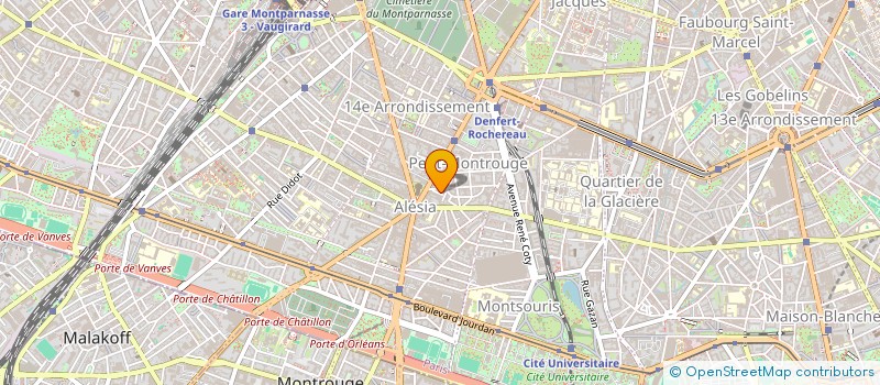 localisation de l'entreprise MADAME FRANCINE CASALS  PARIS