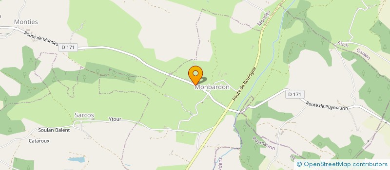 localisation de l'entreprise MADAME FRANCINE CAUCHOIS  MEILHAN