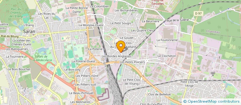 localisation de l'entreprise MADAME FRANCINE CHARDOILLET à SARAN