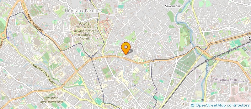 localisation de l'entreprise MADAME FRANCINE COLLET à MONTPELLIER