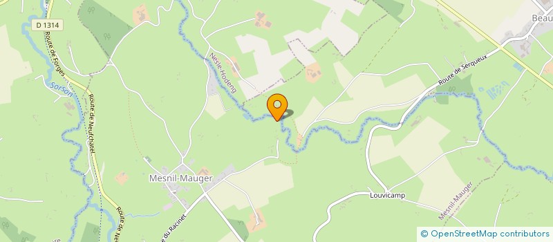 localisation de l'entreprise MADAME FRANCINE COLLETTE  BEAUSSAULT