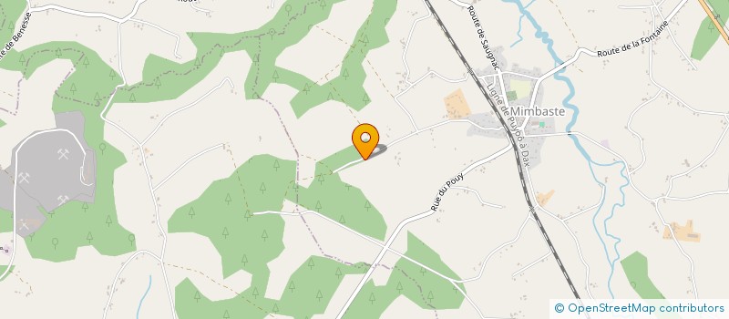 localisation de l'entreprise MADAME FRANCINE COQUET  MIMBASTE