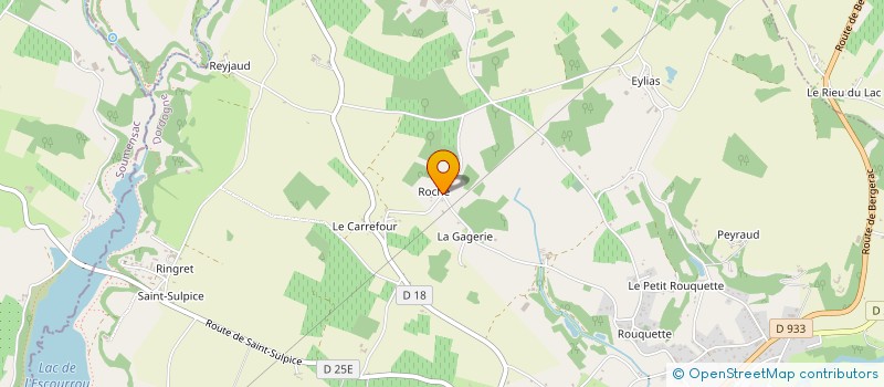 localisation de l'entreprise MADAME FRANCINE COUSINET à SADILLAC