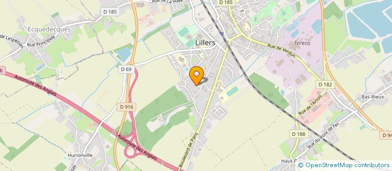 localisation de l'entreprise MADAME FRANCINE DACQUEMBRONNE à LILLERS