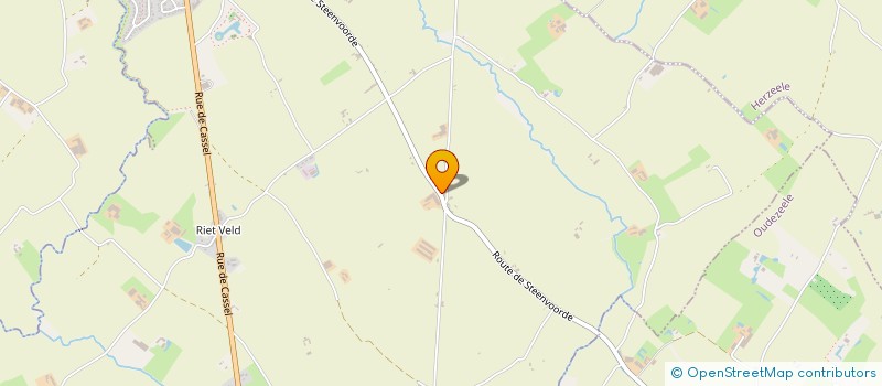 localisation de l'entreprise MADAME FRANCINE DEJONGHE  WORMHOUT