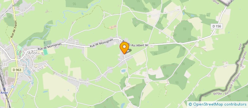 localisation de l'entreprise MADAME FRANCINE DELAMAIDE  ANOR