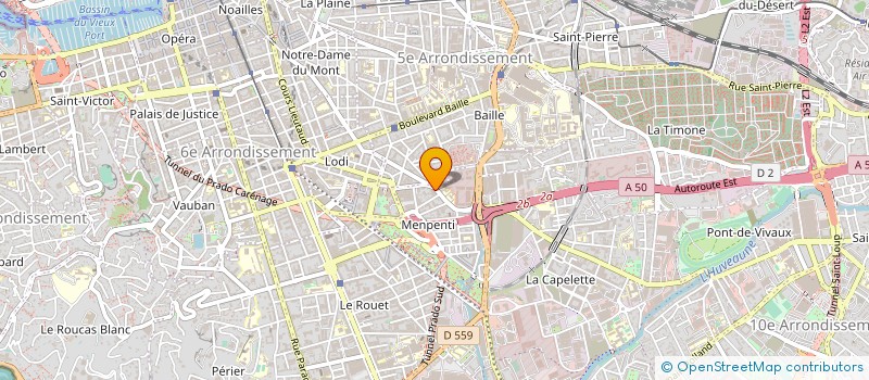 localisation de l'entreprise MADAME FRANCINE DI CINTIO à MARSEILLE