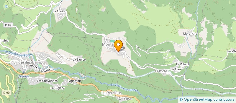 localisation de l'entreprise MADAME FRANCINE DRAVET  MONTAGNY