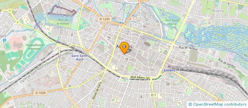 localisation de l'entreprise MADAME FRANCINE DUBOIS à AMIENS