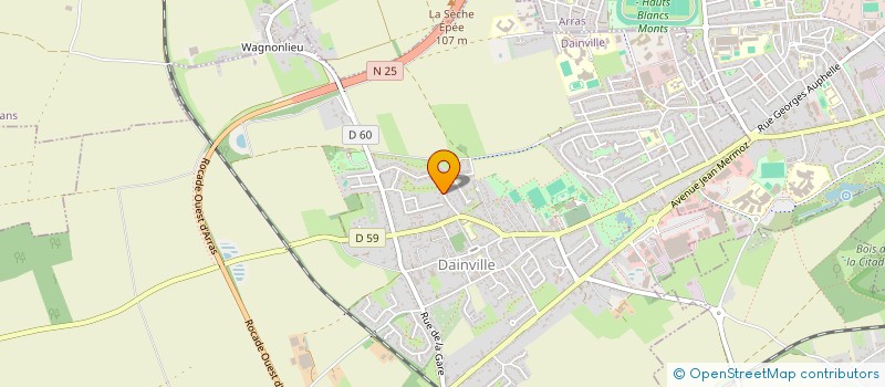 localisation de l'entreprise MADAME FRANCINE FATOUX  DAINVILLE