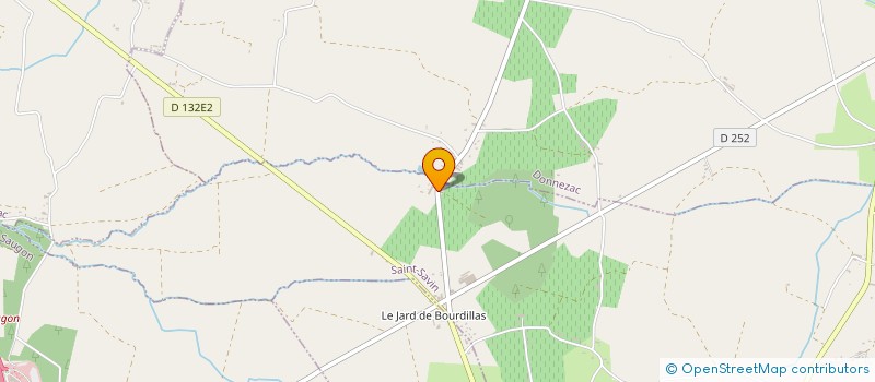 localisation de l'entreprise MADAME FRANCINE FAVEREAUD  SAINT-SAVIN