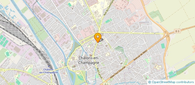 localisation de l'entreprise MADAME FRANCINE GELEE à CHALONS-EN-CHAMPAGNE