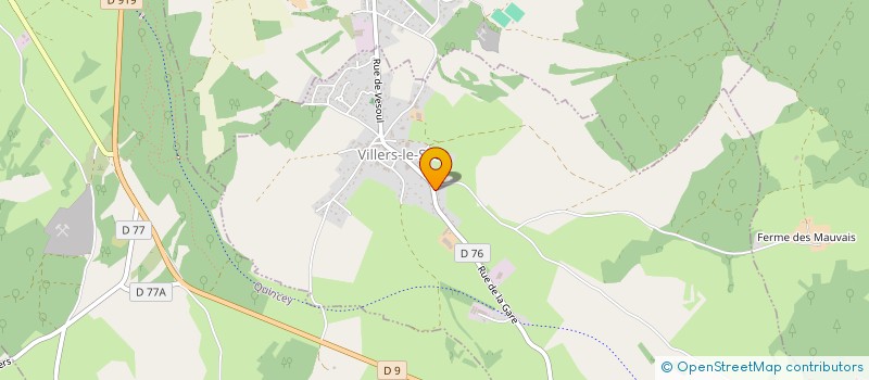 localisation de l'entreprise MADAME FRANCINE GERARD  VILLERS-LE-SEC