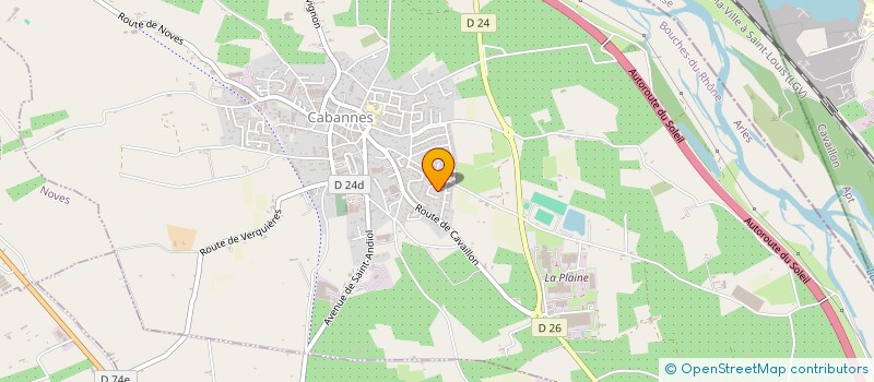 localisation de l'entreprise MADAME FRANCINE GROSSO à CABANNES