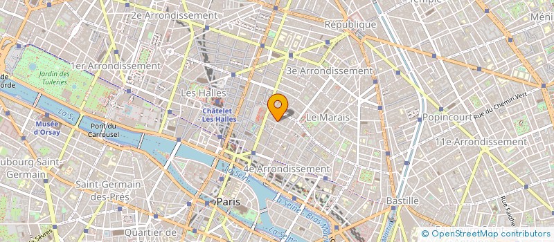 localisation de l'entreprise MADAME FRANCINE HYVONNET  PARIS