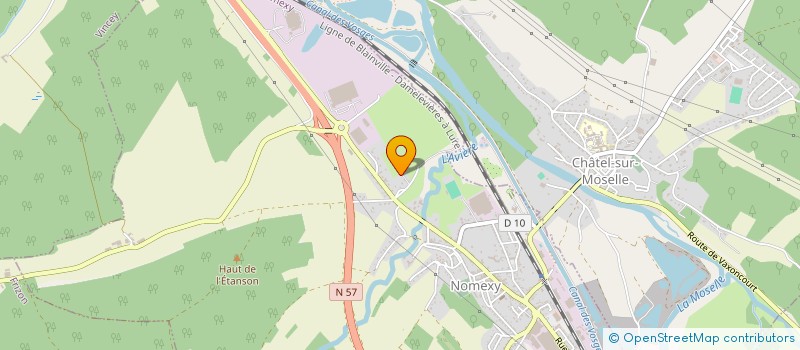 localisation de l'entreprise MADAME FRANCINE JEANNE LANDORMY  NOMEXY