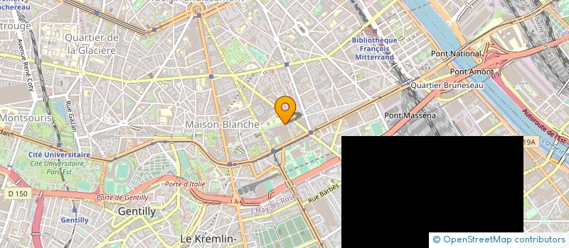 localisation de l'entreprise MADAME FRANCINE KATANA KITOKO à PARIS
