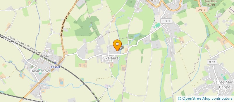 localisation de l'entreprise MADAME FRANCINE KERLEU  BAVINCHOVE