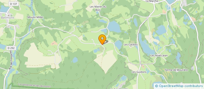 localisation de l'entreprise MADAME FRANCINE LAMBOLEY  LA LANTERNE-ET-LES-ARMONTS