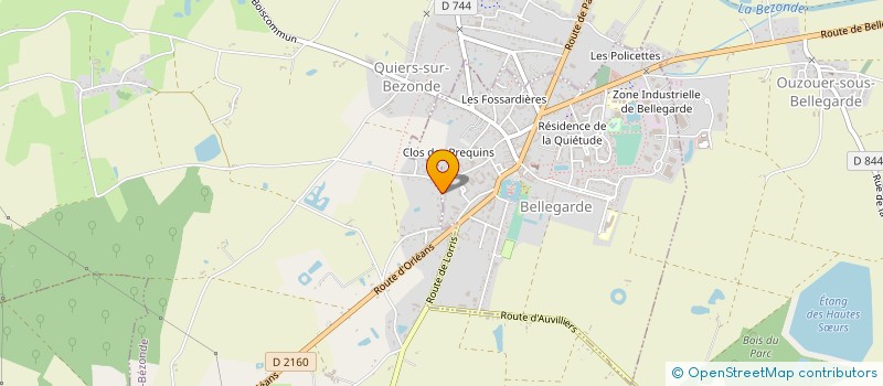 localisation de l'entreprise MADAME FRANCINE LAUYET à QUIERS-SUR-BEZONDE