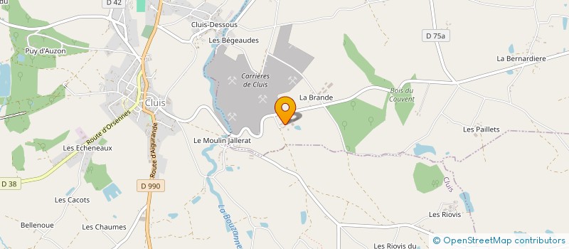 localisation de l'entreprise MADAME FRANCINE LEDUC à MOUHERS