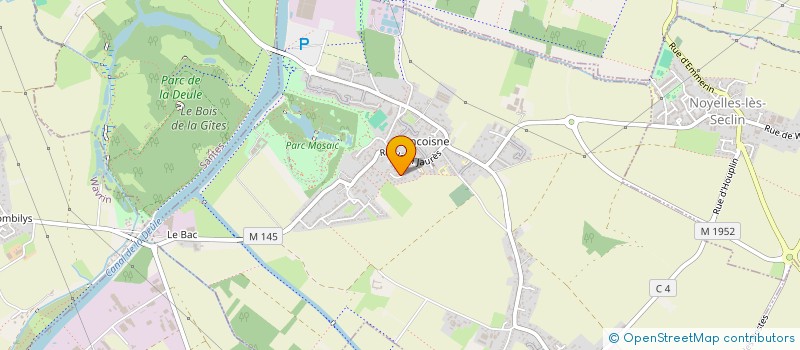 localisation de l'entreprise MADAME FRANCINE LIMOSIN  HOUPLIN-ANCOISNE