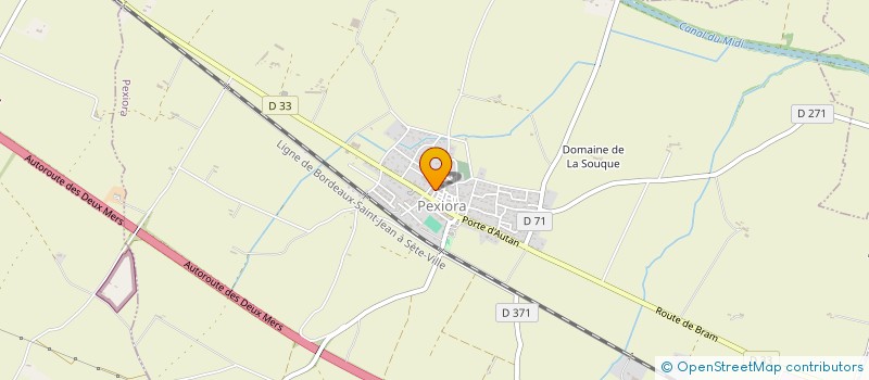 localisation de l'entreprise MADAME FRANCINE LIOTARO  PEXIORA