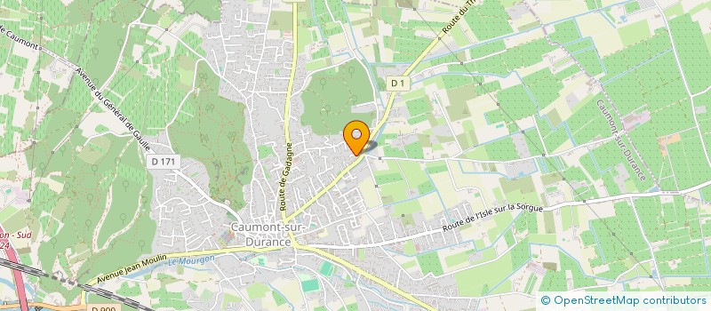 localisation de l'entreprise MADAME FRANCINE LOUIS  CAUMONT-SUR-DURANCE