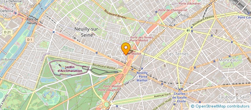 localisation de l'entreprise MADAME FRANCINE MALLET à NEUILLY-SUR-SEINE