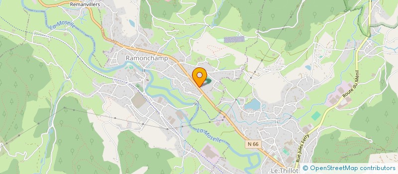 localisation de l'entreprise MADAME FRANCINE MALNATI  RAMONCHAMP