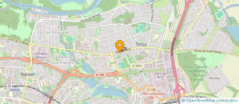 localisation de l'entreprise MADAME FRANCINE MAMBO  TORCY