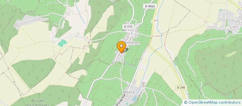 localisation de l'entreprise MADAME FRANCINE MARGOULLIA  MONTHELON