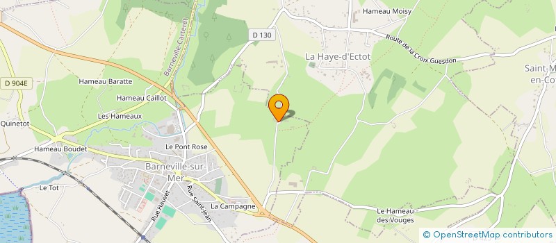 localisation de l'entreprise MADAME FRANCINE MEUNIER  BAUBIGNY