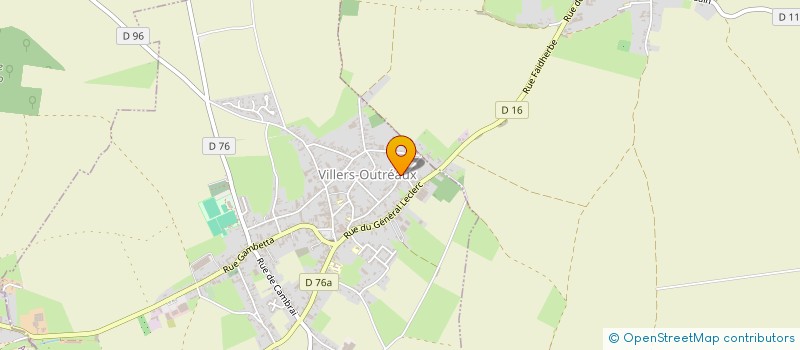 localisation de l'entreprise MADAME FRANCINE MILLOT  VILLERS-OUTREAUX