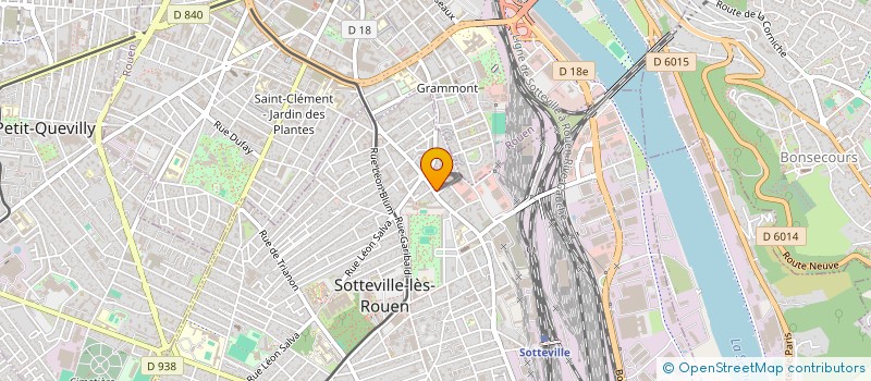 localisation de l'entreprise MADAME FRANCINE MONVILLE à SOTTEVILLE-LES-ROUEN