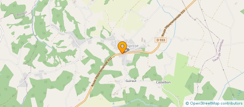 localisation de l'entreprise MADAME FRANCINE MOREAU  SALLESPISSE