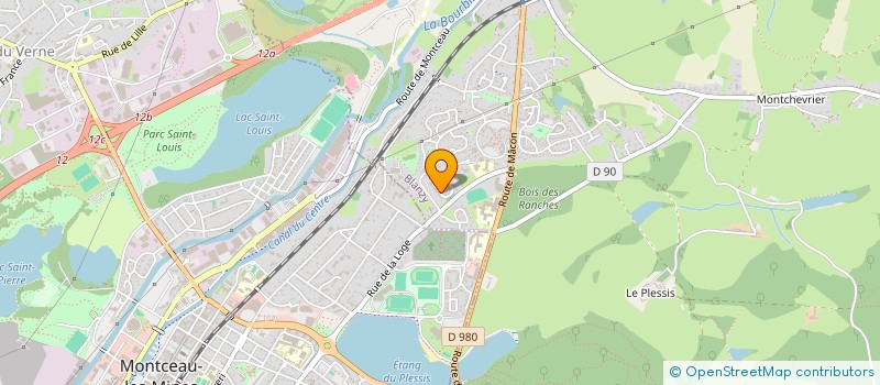 localisation de l'entreprise MADAME FRANCINE MULOT  BLANZY