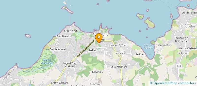 localisation de l'entreprise MADAME FRANCINE OLLIVIER  PENVENAN