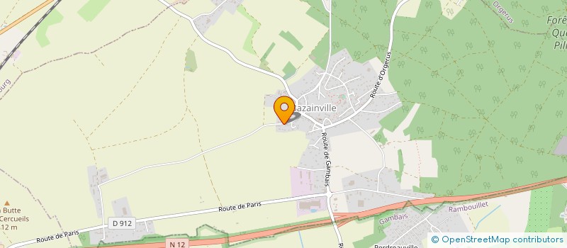 localisation de l'entreprise MADAME FRANCINE PALCY  BAZAINVILLE