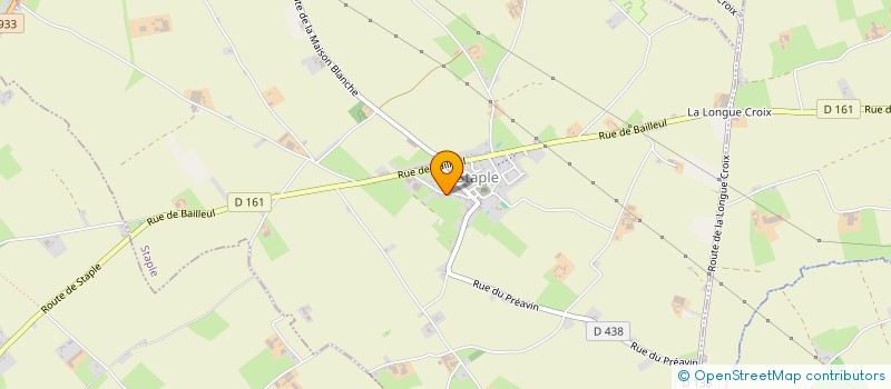 localisation de l'entreprise MADAME FRANCINE PAREIN  STAPLE