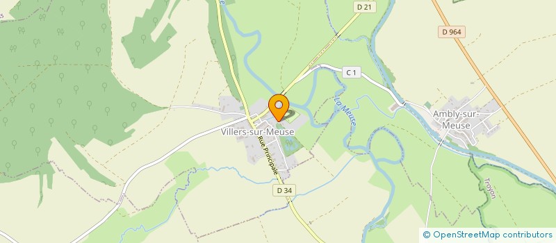 localisation de l'entreprise MADAME FRANCINE PARINI à VILLERS SUR MEUSE