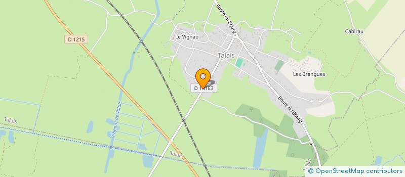 localisation de l'entreprise MADAME FRANCINE PHILIPPOT  TALAIS