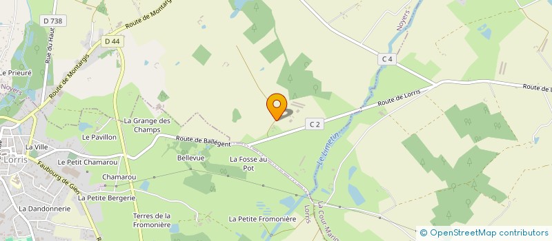 localisation de l'entreprise MADAME FRANCINE PICARD à NOYERS