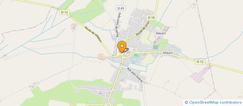 localisation de l'entreprise MADAME FRANCINE POIRIER  BAUGY