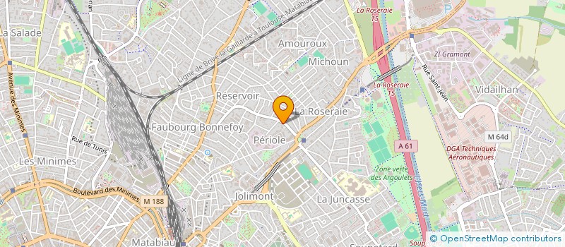 localisation de l'entreprise MADAME FRANCINE ROUAN à TOULOUSE